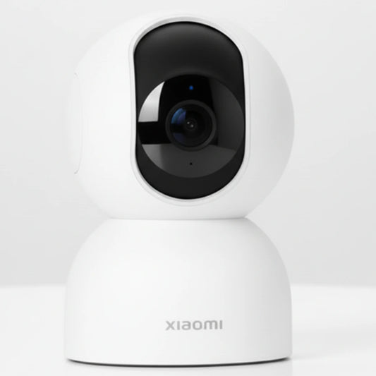 White Xiaomi camera on a white background