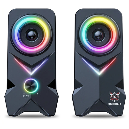 ONIKUMA L2 RGB Full Range Wired & Bluetooth Gaming Speakers