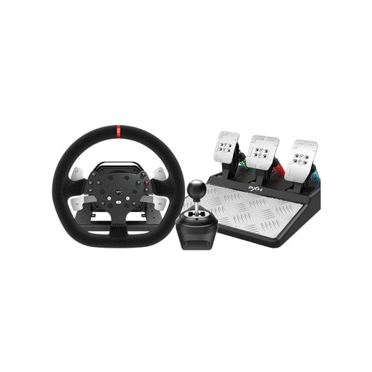 PXN V10 Force Feedback Steering Wheel Detach PC Xbox One PS4 PS5