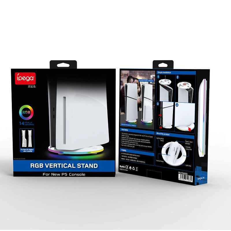 Ipega Luminous Vertical Stand For PS5 Slim - PG-P5S025S IPEGA
