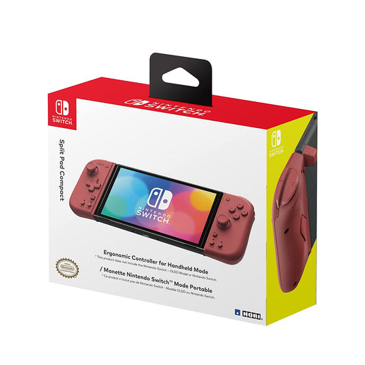 Hori Split Pad Compact Handheld Controller for Nintendo Switch - Apricot Red HORI
