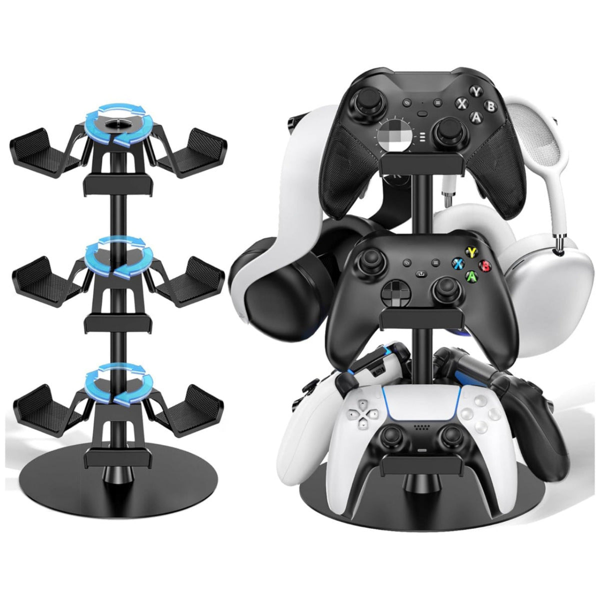 Oivo Universal Desk Stand For Controllers, Headset & Accessories - 3 Tiers IPEGA