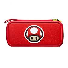 3D Pattern Deluxe Hard Protective Carrying Bag for Nintendo Switch - Super Mario Mushroom IPLAY