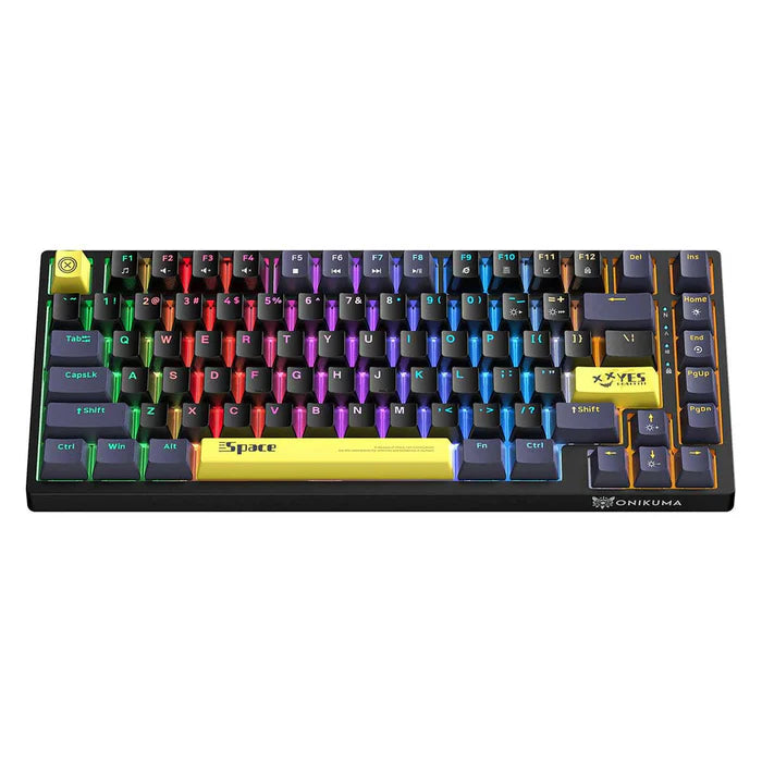Onikuma G52 Space RGB 70% Wired Mechanical Gaming Keyboard (Tea Axis)