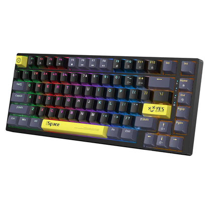 Onikuma G52 Space RGB 70% Wired Mechanical Gaming Keyboard (Tea Axis)