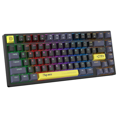 Onikuma G52 Space RGB 70% Wired Mechanical Gaming Keyboard (Tea Axis)