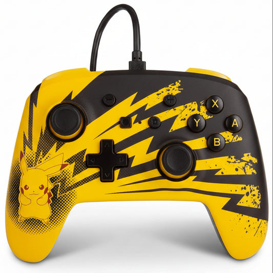 PowerA Pokémon Enhanced Wired Controller For Nintendo Switch – Pikachu Lightning POWERA