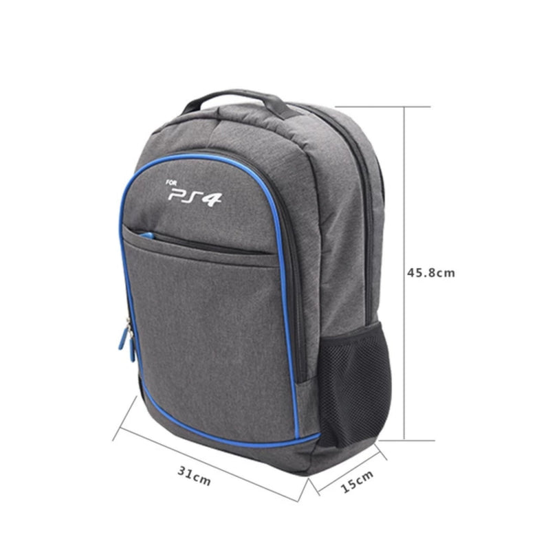 Travel Backpack Storage Carrying Case Shoulder Bag For Playstation 4 IPLAY