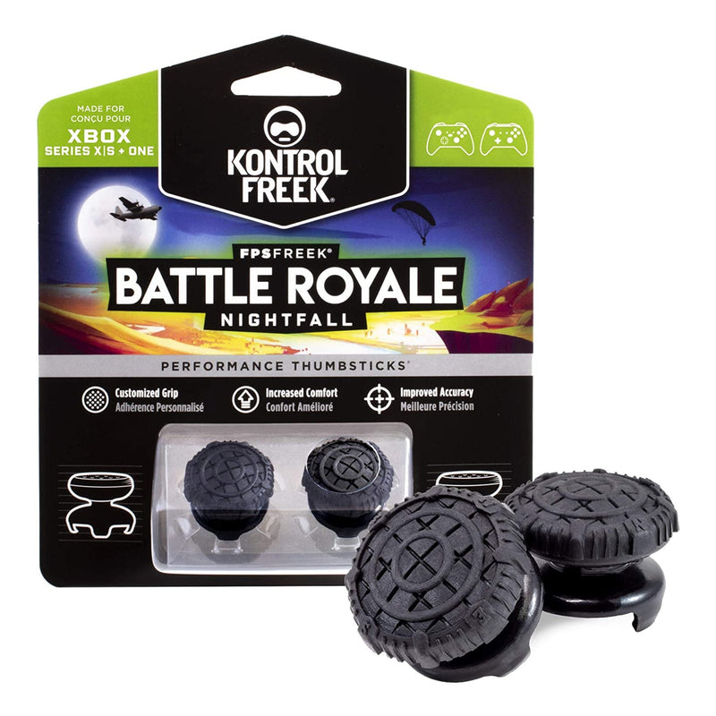 KontrolFreek FPS Freek Battle Royale Nightfall Performance Thumbsticks for Xbox One and Xbox Series X|S Controller KONTROLFREEK