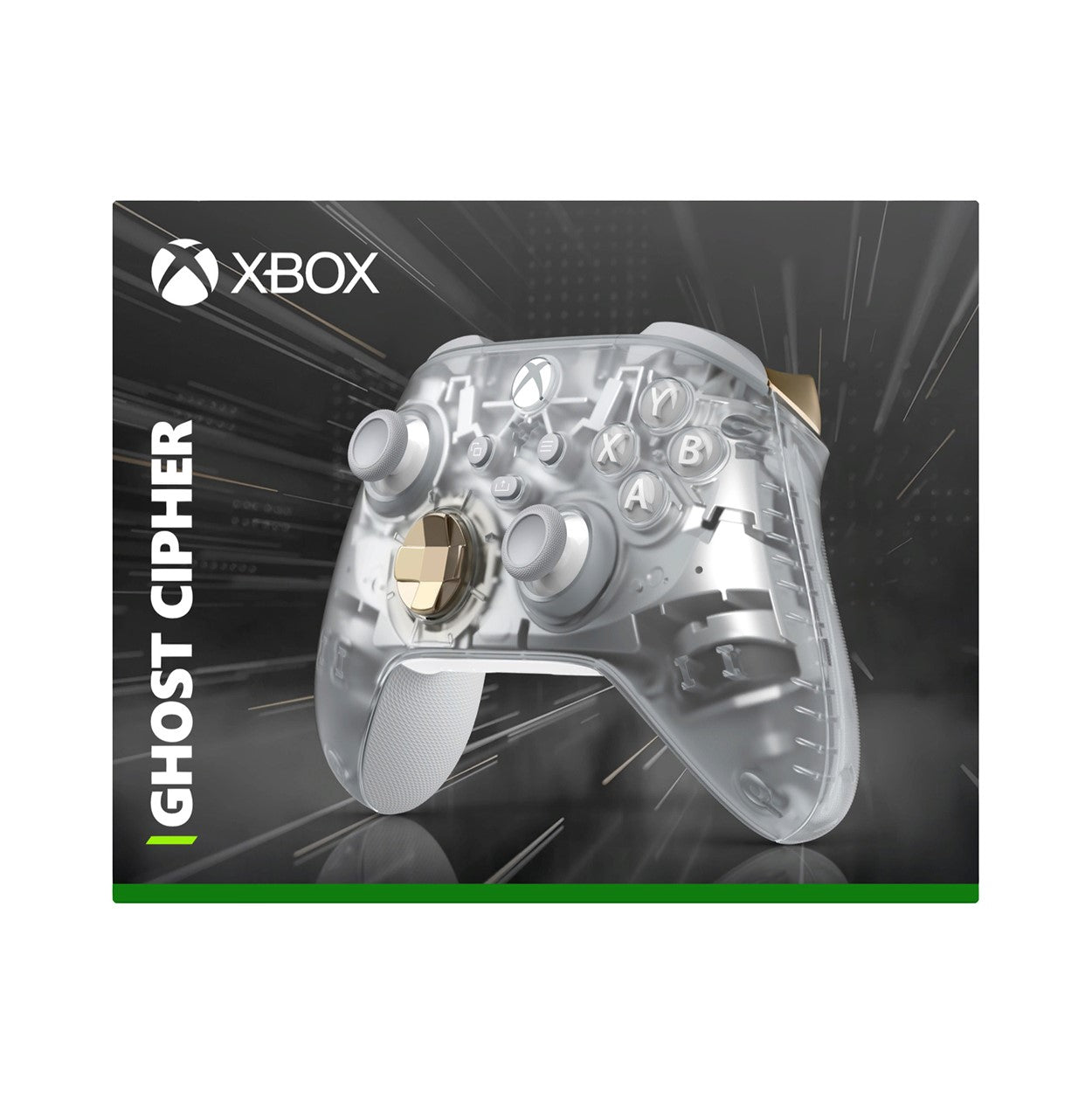 Xbox Wireless Controller - Ghost Cipher Special Edition for Xbox Series X|S, Xbox One, and Windows Devices MICROSOFT