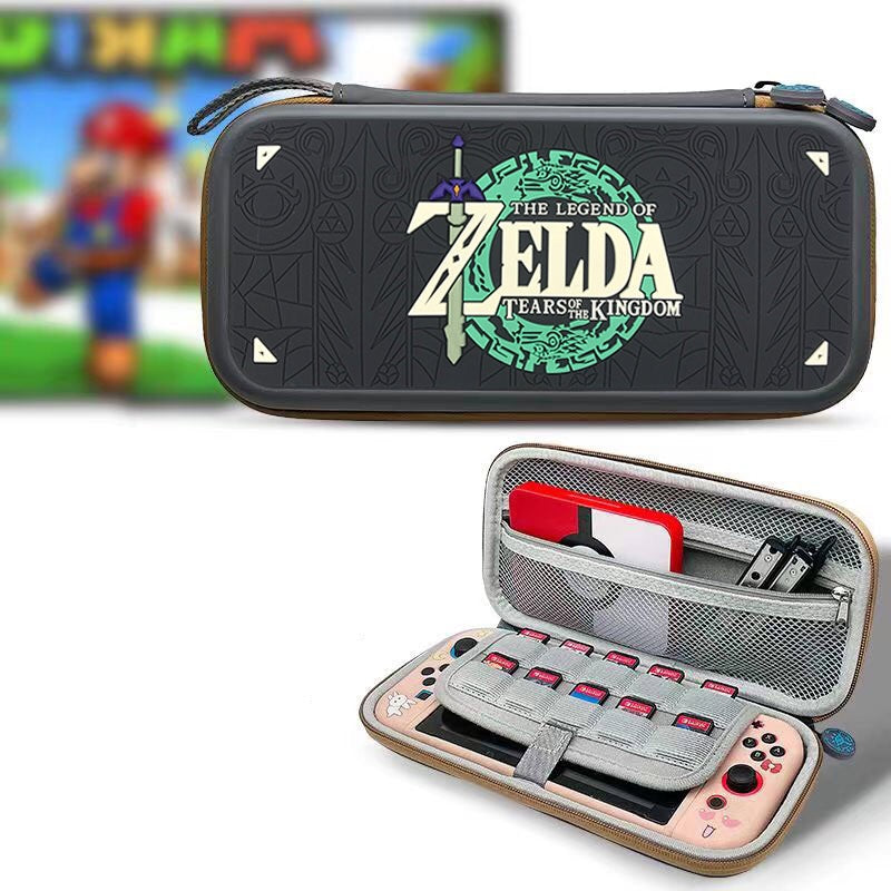 3D Pattern Deluxe Hard Protective Carrying Bag for Nintendo Switch - Zelda Tears of the Kingdom IPLAY
