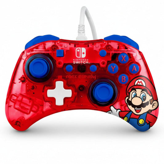 PDP Rock Candy Wired Controller for Nintendo Switch - Mario Punch PDP