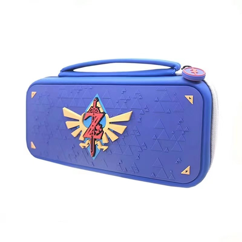 3D Pattern Deluxe Hard Protective Carrying Bag for Nintendo Switch - Zelda Blue IPLAY