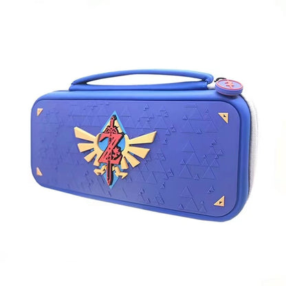 3D Pattern Deluxe Hard Protective Carrying Bag for Nintendo Switch - Zelda Blue IPLAY