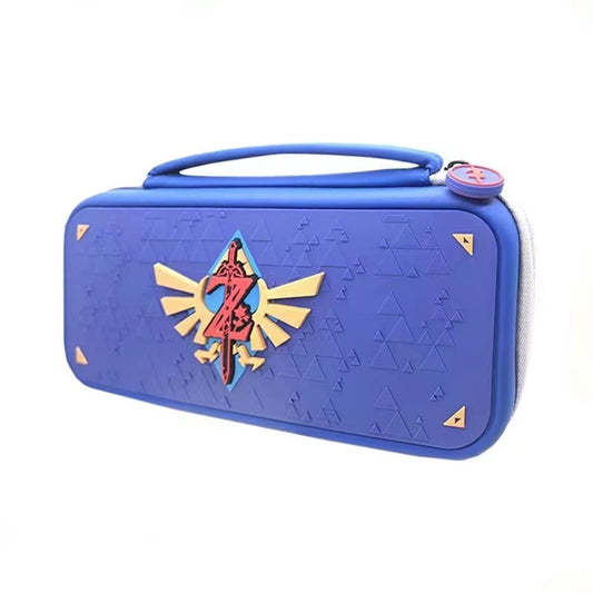 3D Pattern Deluxe Hard Protective Carrying Bag for Nintendo Switch - Zelda Blue IPLAY