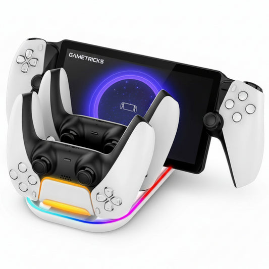 IPEGA RGB Charging Station for PS Portal & PS5 Controllers - PG-P5P03 IPEGA