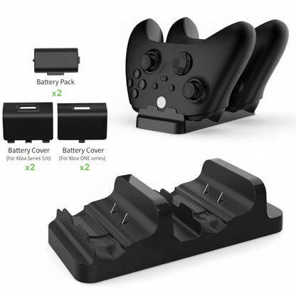 Dobe Dual Charging Station with Two Rechargable Batteries for Xbox Series X|S and Xbox One Controllers CRONUS ZEN