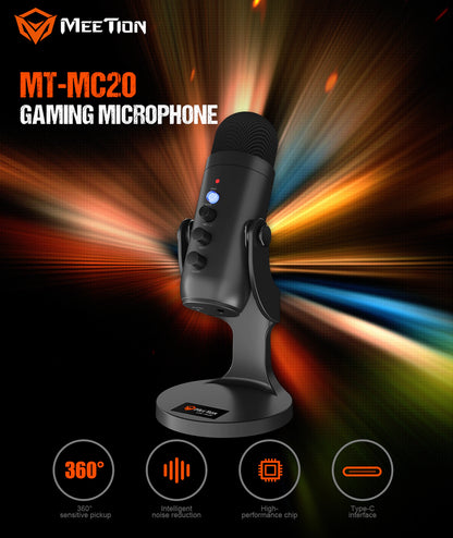 Meetion MC20 Professional Wired Conference Gaming Microphone