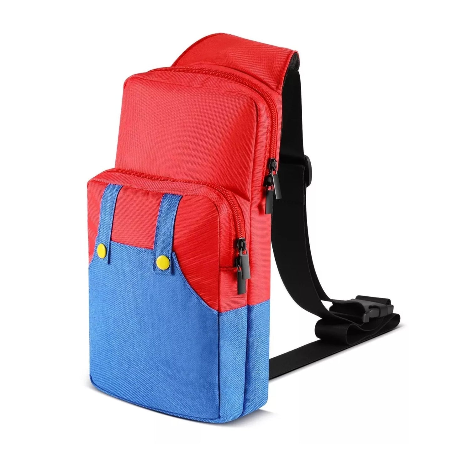 Shoulder Pouch Bag for Nintendo Switch - Mario Red/Blue IPLAY
