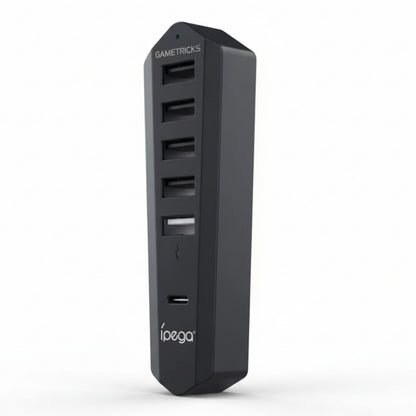 Ipega High Speed 6 Port USB Expansion Hub For PS5 Slim & PS5 Pro IPEGA