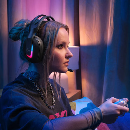 Logitech G Astro A20 X Lightspeed Wireless Gaming Headset for PS5, Xbox, Nintendo Switch/Switch 2, PC with 2-System PLAYSYNC Audio, Bluetooth, LIGHTSYNC RGB, and 48 kHz Boom Mic