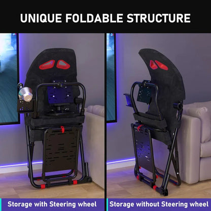 Foldable Racing Simulator, Racing Simulator Cockpit, Racing Seat for all Racing Wheels MIXMASTER