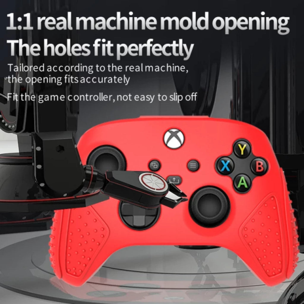 Silicone Anti-Slip Cover with two Thumb Grips For Xbox Series X|S Controllers LUCKY FOX