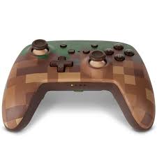 PowerA Enhanced Wireless Controller for Nintendo Switch - Minecraft Grass Block POWERA