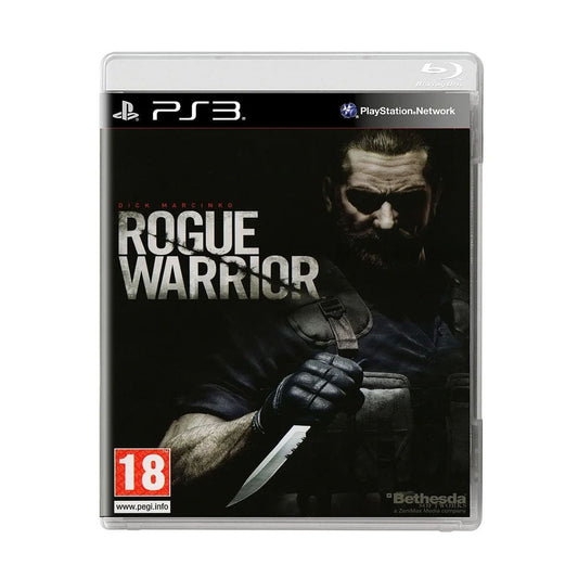 Rogue Warrior PS3 front cover on white square background