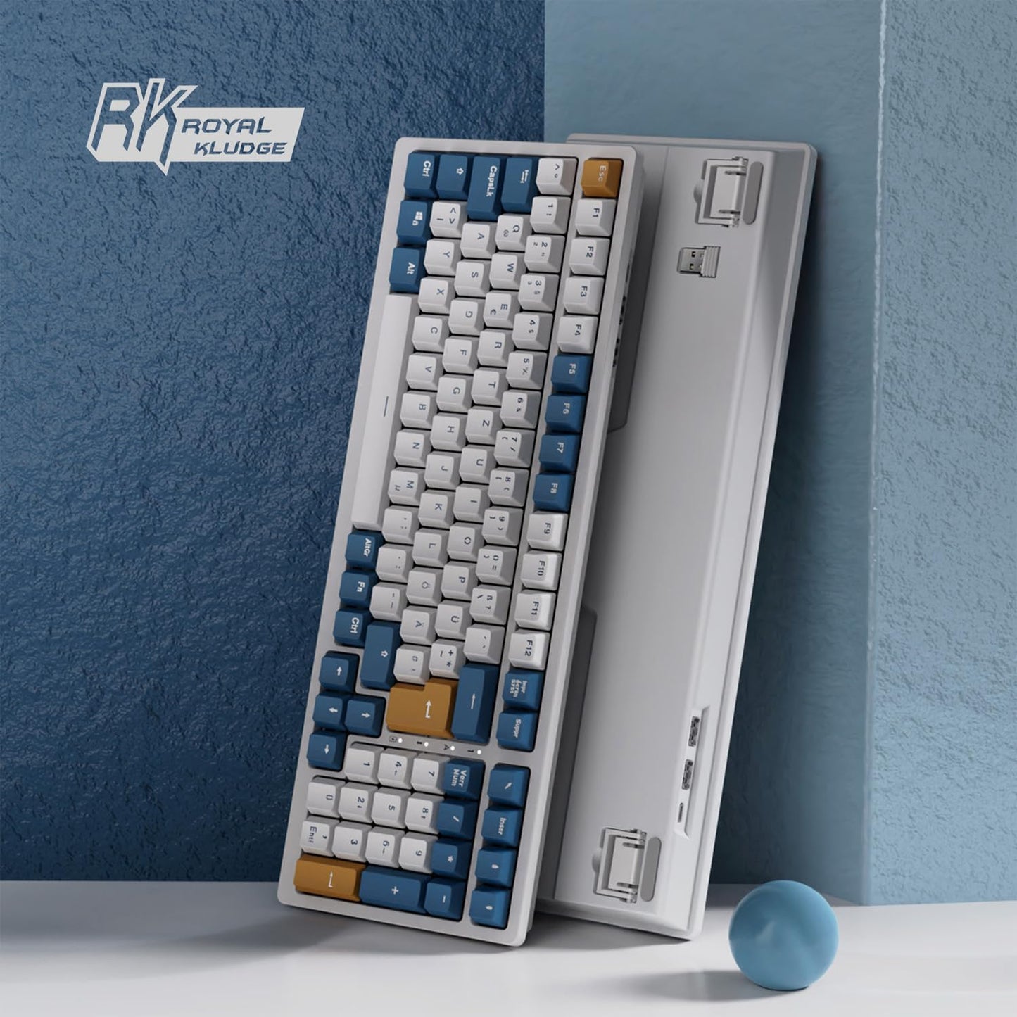 Royal Kludge RK98 RGB Tri - Mode Mechanical Keyboard - gametricks