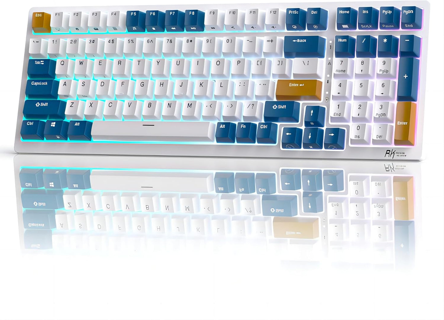 Royal Kludge RK98 RGB Tri - Mode Mechanical Keyboard - gametricks