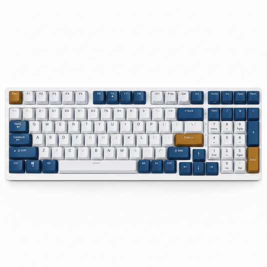 Royal Kludge RK98 RGB Tri - Mode Mechanical Keyboard - gametricks