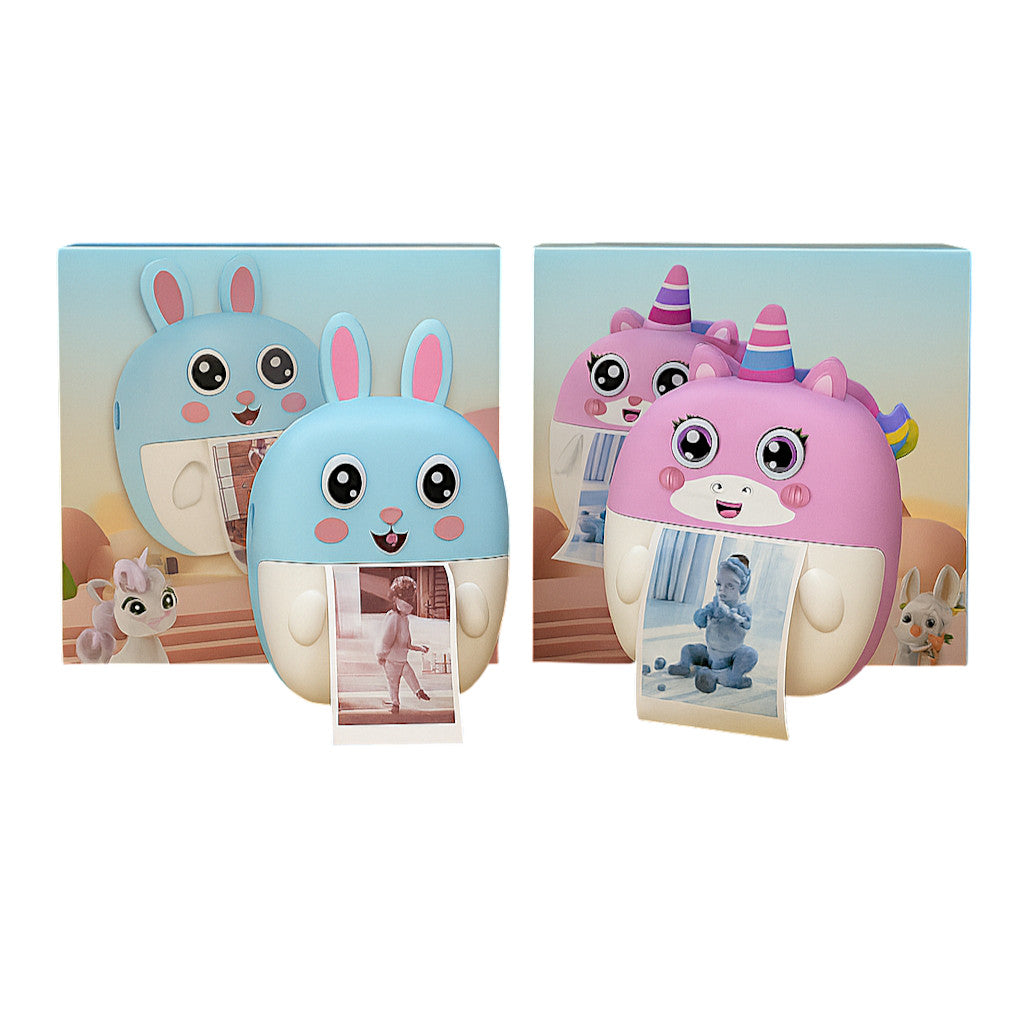 Portable Mini Camera Toys Kids Photographic Camera Print Instant Camera