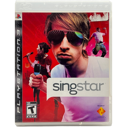SingStar - PlayStation 3 | PS3 original front cover on white background