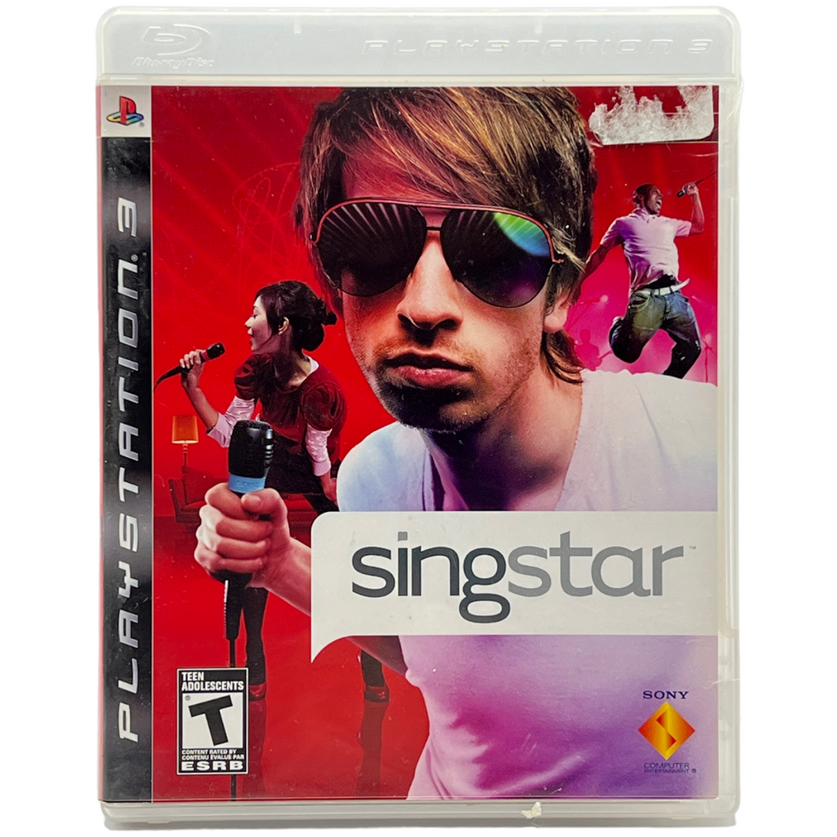 SingStar PS3 front cover on white square background