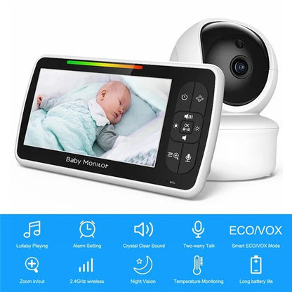 SM650 Video Baby Monitor Camera with 5” LCD Screen - gametricks