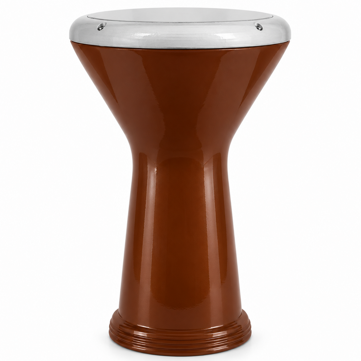 Small metal darbuka for kids 25x16 cm - Brown