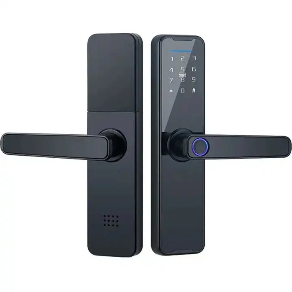 Smart Door Lock D-65 Biometric Fingerprint with Keyless Entry - gametricks