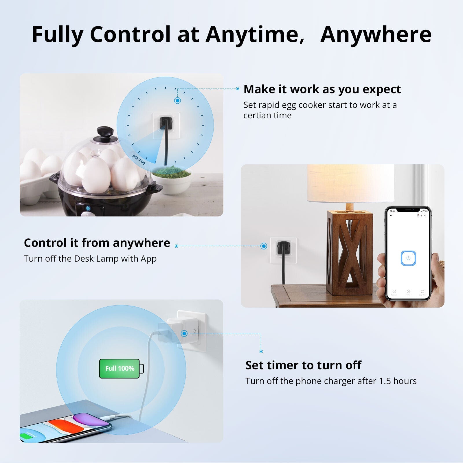 Smart Socket 16A EU Plug Smart Home Wireless Switch - gametricks