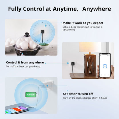 Smart Socket 16A EU Plug Smart Home Wireless Switch - gametricks