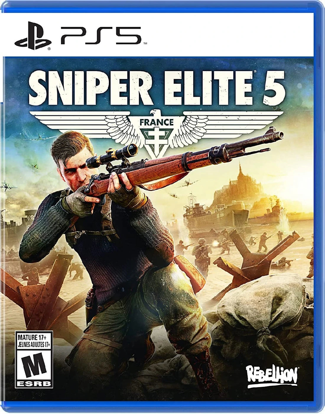 Sniper Elite 5 - PlayStation 5 front cover