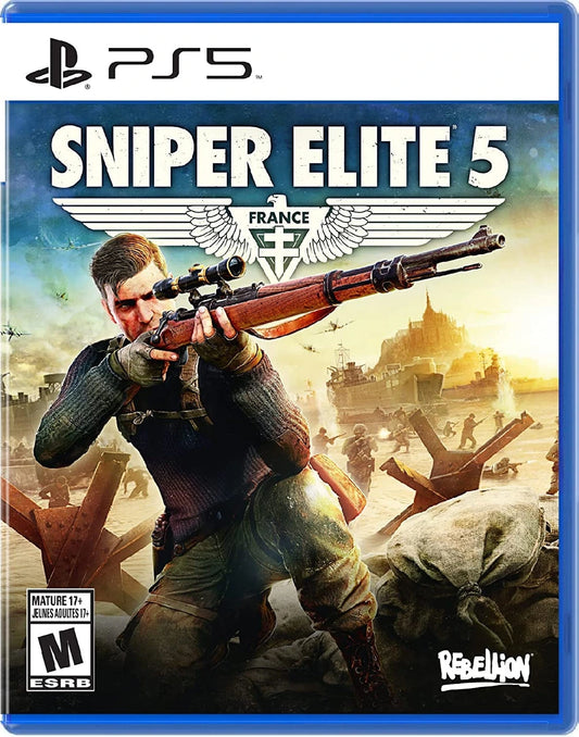 Sniper Elite 5 - PlayStation 5 front cover