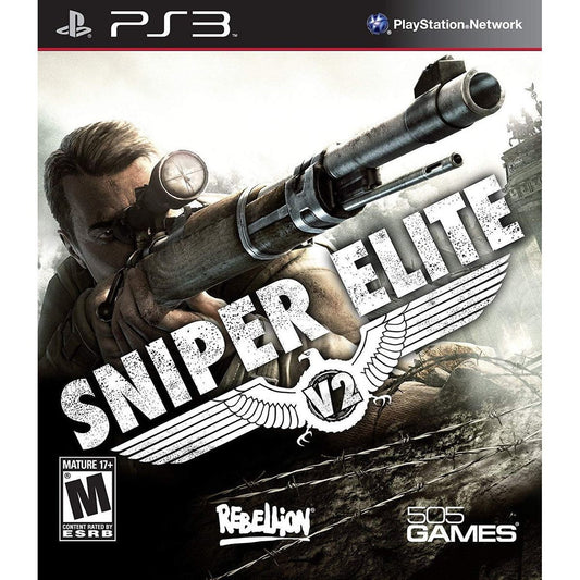 Sniper Elite V2 PS3 front cover on white square background