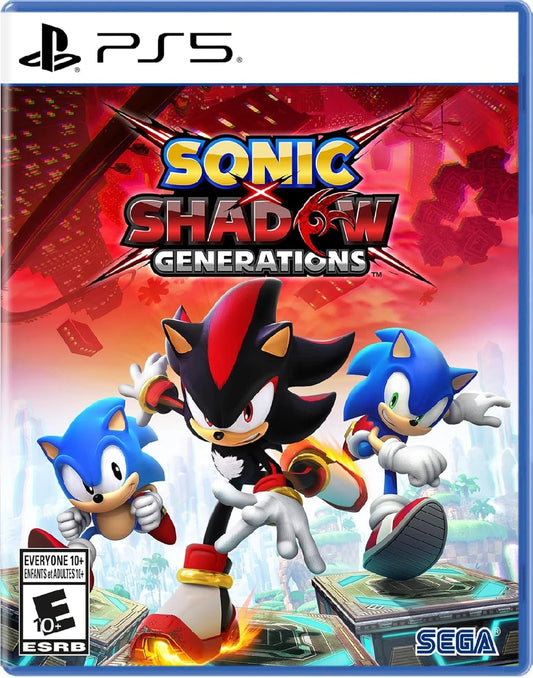 Sonic X Shadow Generations - PlayStation 5 | PS5 front cover