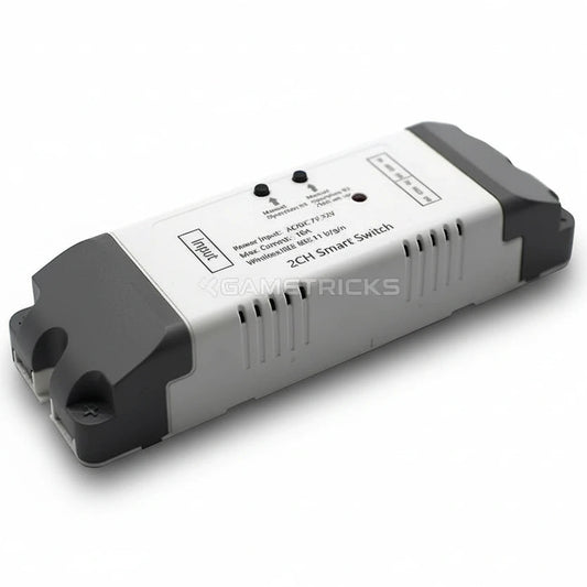 Sonoff 2-Channel DC Smart Relay Switch (7-32V) – WiFi App & Voice Control - gametricks
