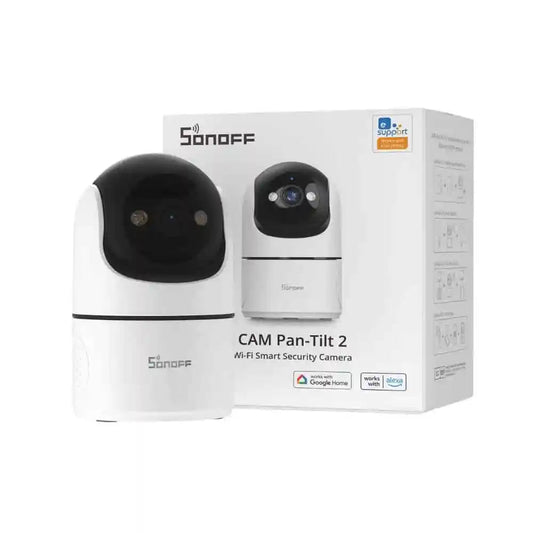 SONOFF CAM-PT2 Pan-Tilt 2 Smart Indoor Security Camera WiFi with Night Vision - gametricks