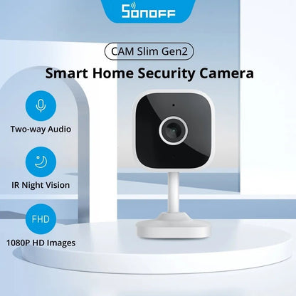 SONOFF CAM Slim 2nd Gen Smart Security Camera WiFi HD Indoor - gametricks