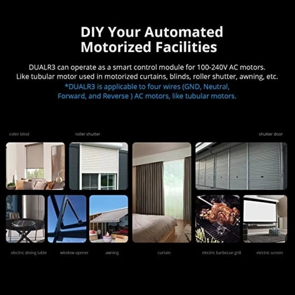 SONOFF DUALR3 Dual Relay With Power Metering Smart Switch - gametricks