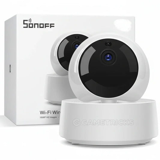 SONOFF GK-200MP2-B 1080P WiFi IP Security Camera | Indoor Smart Home Surveillance - gametricks