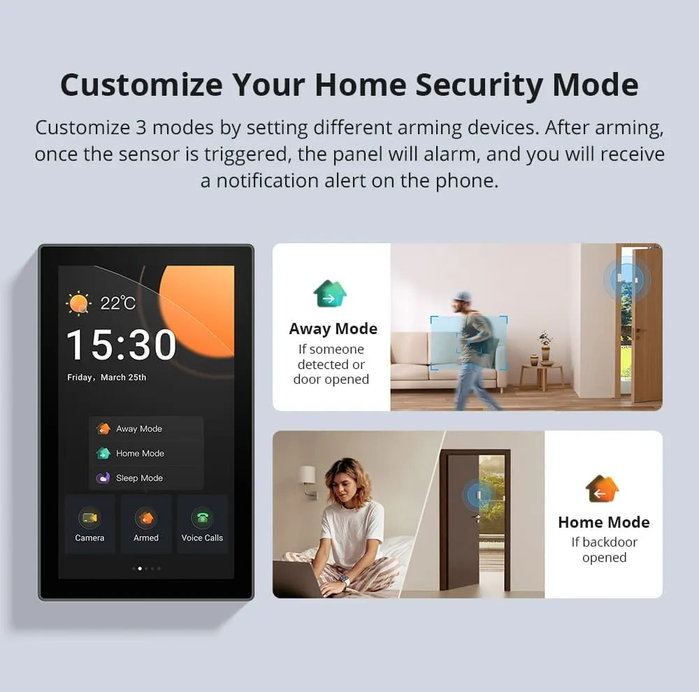 SONOFF NSPanel Pro 120 Type Smart Control Panel – All-in-One Home Automation Display Sonoff